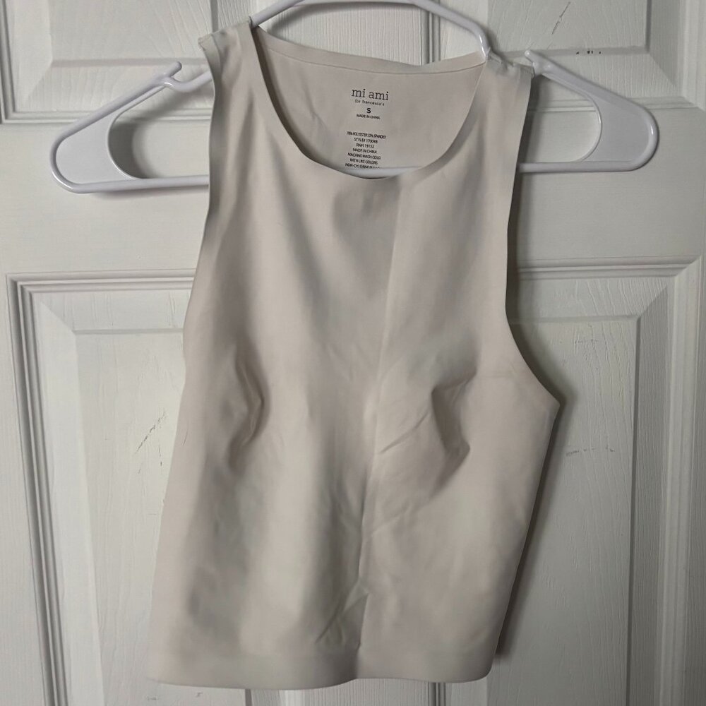 White Atheltic Tank Top - originally 24.00 AT LOWEST SUGGESTED LISTING